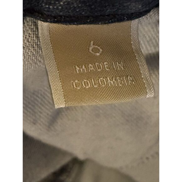 NWT Michael Kors Women's Izzy Skinny Mid Rise Jeans Blue Denim Size 6 - Picture 6 of 7